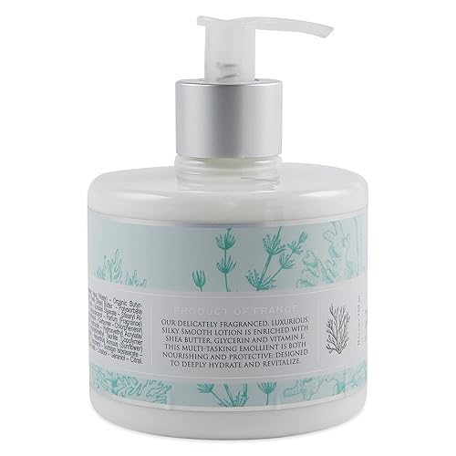 Miniatura 2 de Pre de Provence Collection Loción de manos emoliente suave y sedosa enriquecida con manteca de karité, sal marina, 11 onzas líquidas