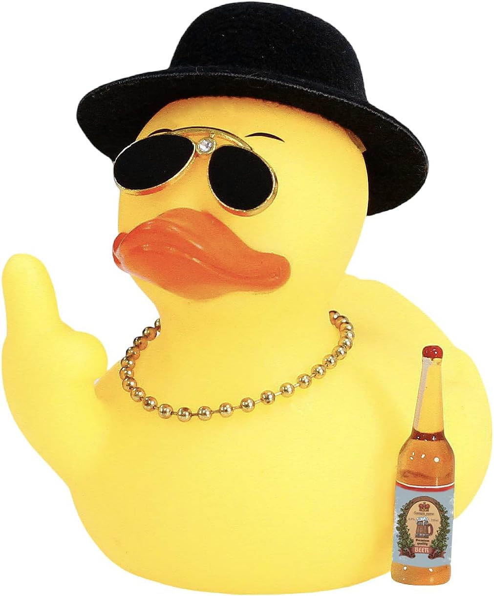 Yellow Rubber Duck Funny Office Gifts Jeep Ducks Quirky Decor Duck Rubber Ducky Funny Car Accessories Car Dashboard Decorations