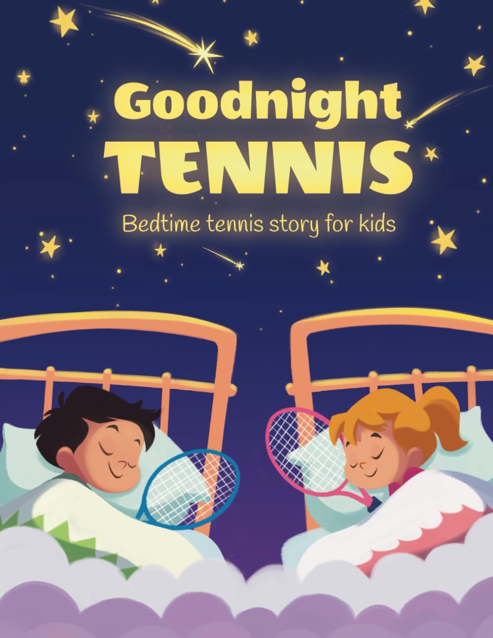 Goodnight tennis. Bedtime tennis story for kids (Cool tennis books for kids)