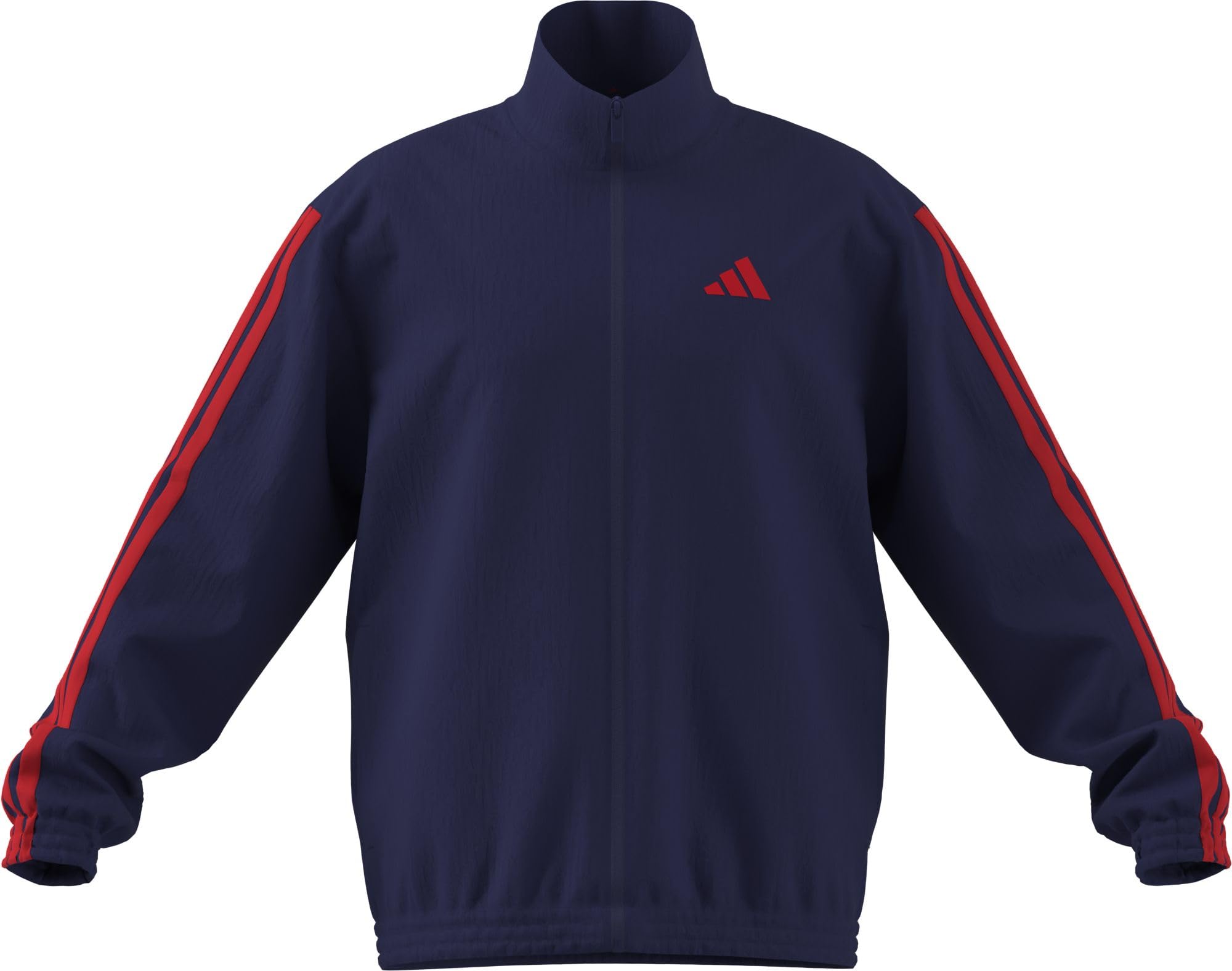 Adidas Men's Bleu Sweat Jacket Essentials