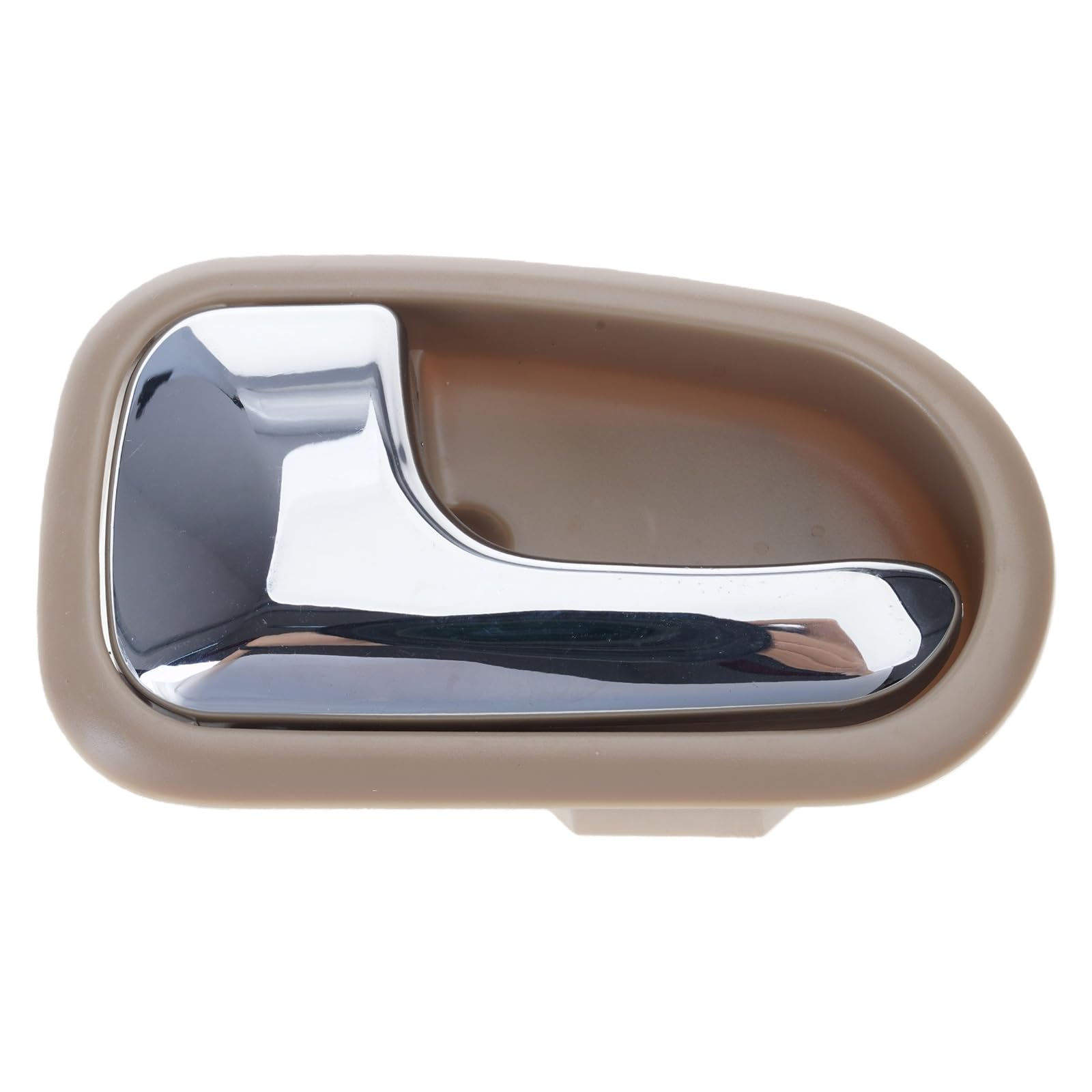 Jazuaiao Electroplated ABS Door Handle Upgrade Ergonomic Shape Easy Install Left/Right Car S54N-59-330B65 Interior Door Handle ABS Electroplated