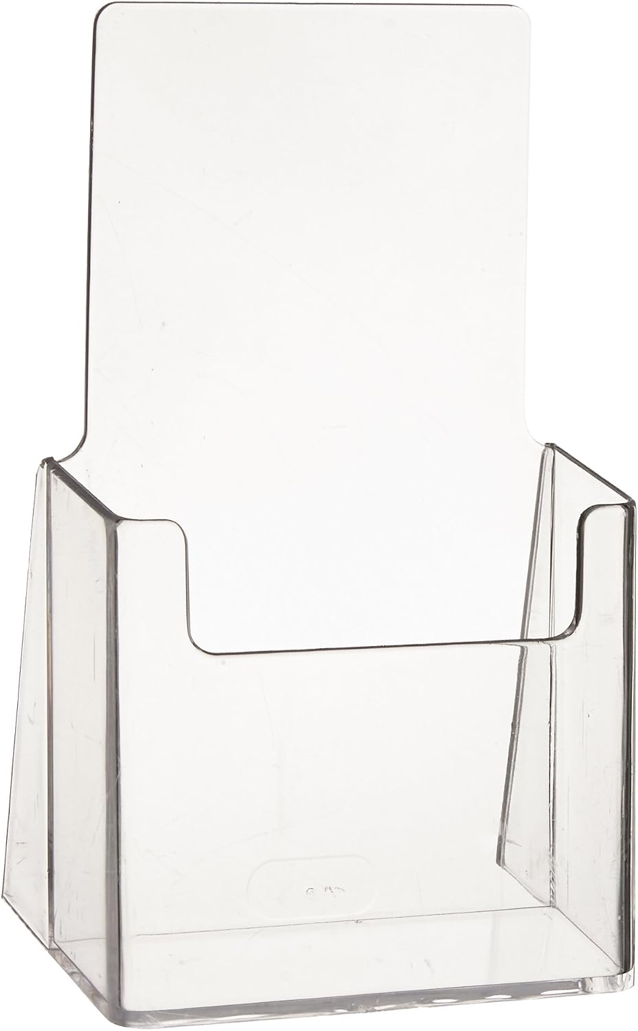 Clear-Ad - Acrylic Trifold Brochure Holder - Rack Card Display - Pamphlet Stand - LHF-S100 (Pack of 10)