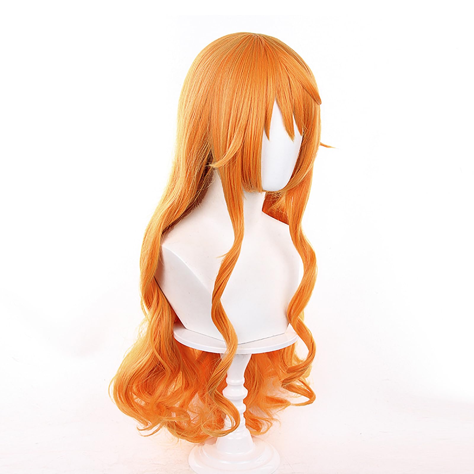 XiongXiongLe Cosplay Halloween Anime Role Women Costume Long Pink Curly Hair Wigs with Two Braids for Adult Cos Party Halloween Christmas