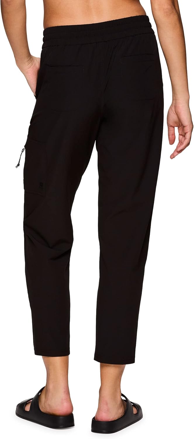 Avalanche Women's Everyday Hiking Quick Dry Woven Ripstop Ankle Pant with Pocket