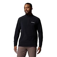 Columbia Klamath Range II Half Zip Camicia da Trekking, Nero