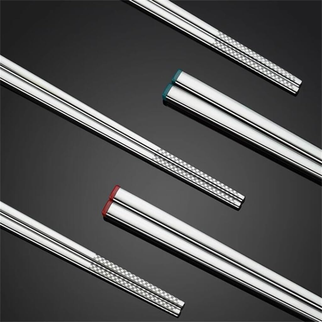 Household non-skid 304 stainless steel chopsticks metal