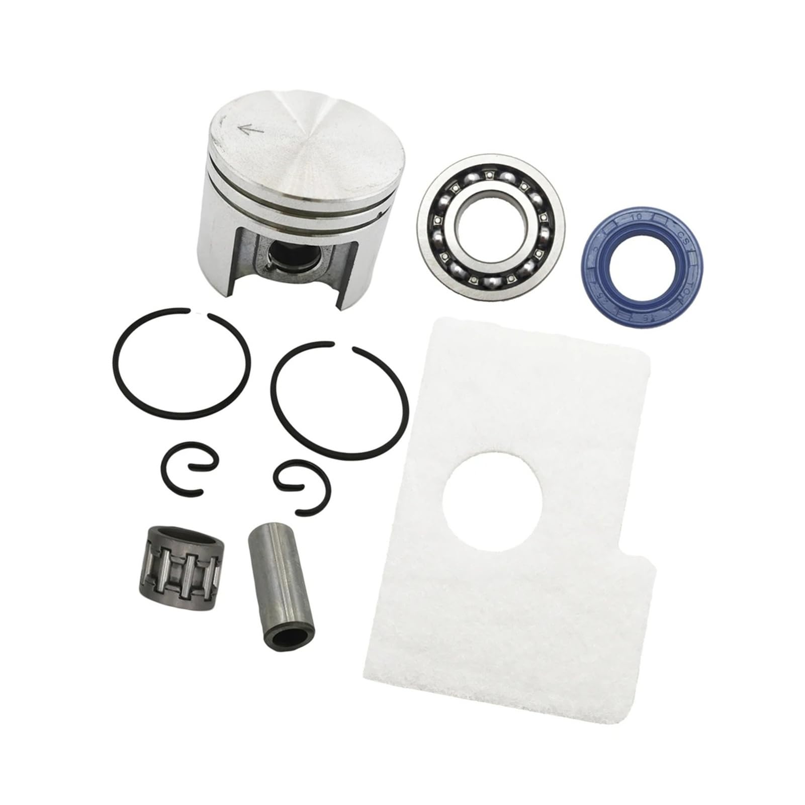 Filtre à air et piston 38mm de vilebrequin pour réparation de moteur thermique MS180 018