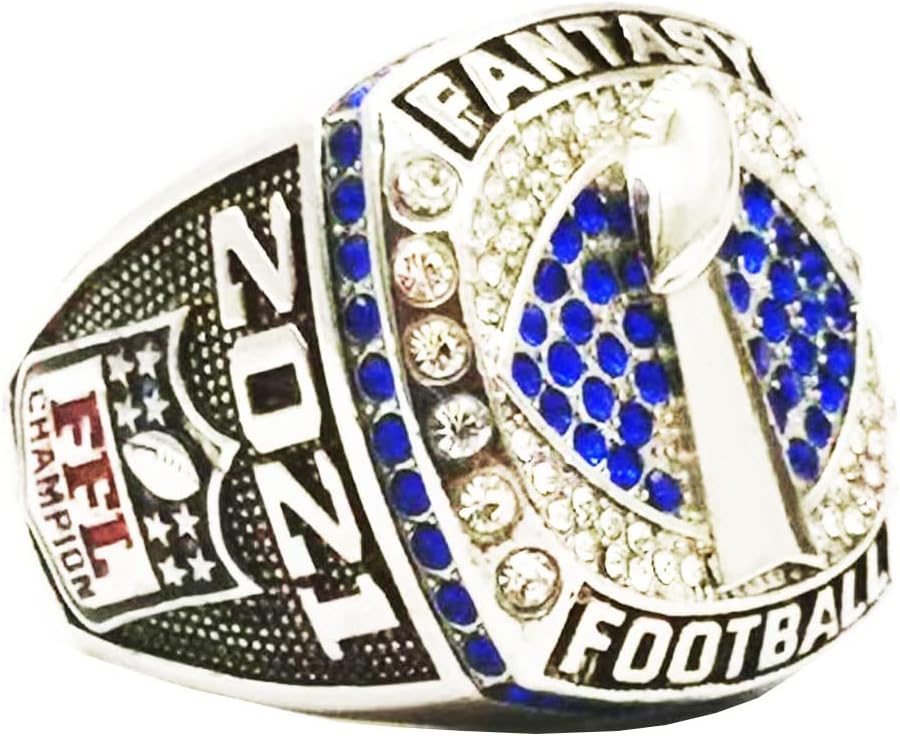 2021 Fantasy Football Championship Ring big heavy FFL Champion Ring