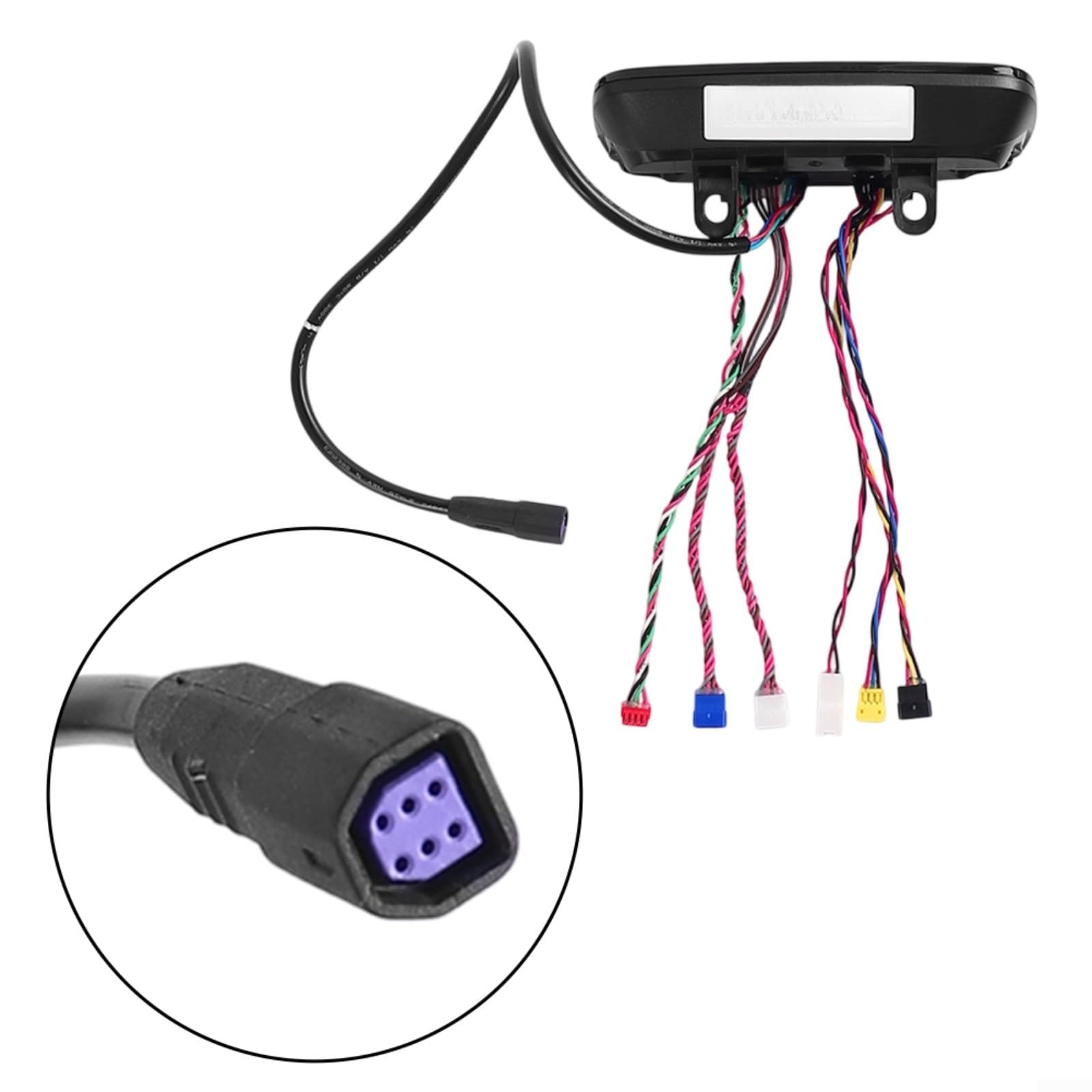 LED-Instrumentententafel-Display für Ninebot E3 Pro Elektroroller, wasserdichtes ABS-Armaturenbrett mit klarer Geschwindigkeitsdatenanzeige