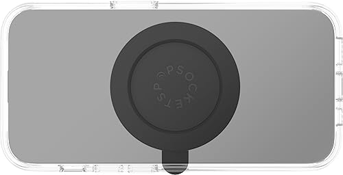 Miniatura 10 de PopSockets Soporte de succión multisuperficie, montaje en superficie desmontable, soporte para teléfono compatible con MagSafe- Negro
