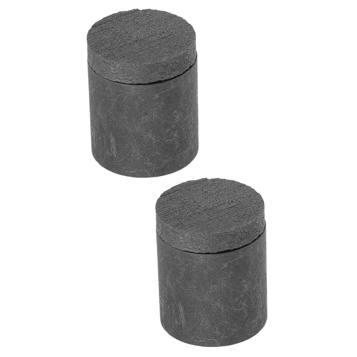 GLSTOY 2pcs Convenient Refining Crucible Gold Refining Pot Small Smelting Tool for Home Scientific Experiments