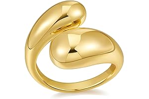 Fashionable Tear Drop Ring for Women