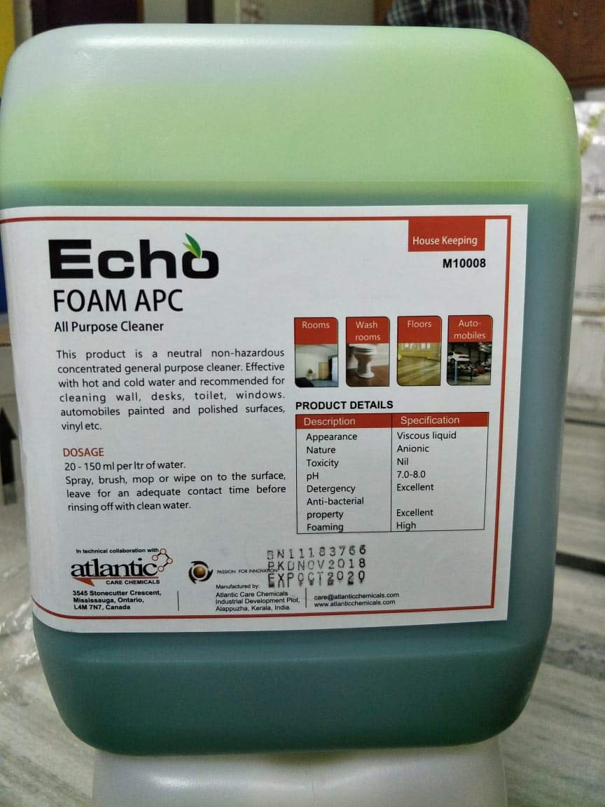 ECHO FOAM ALL PURPOSE CLEANER Amazon.in Health & Personal Care