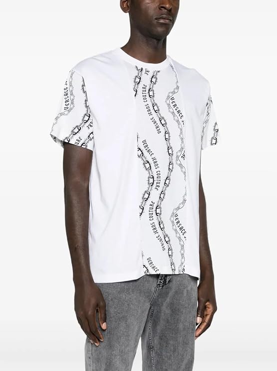 Chain Couture Panel T-Shirt