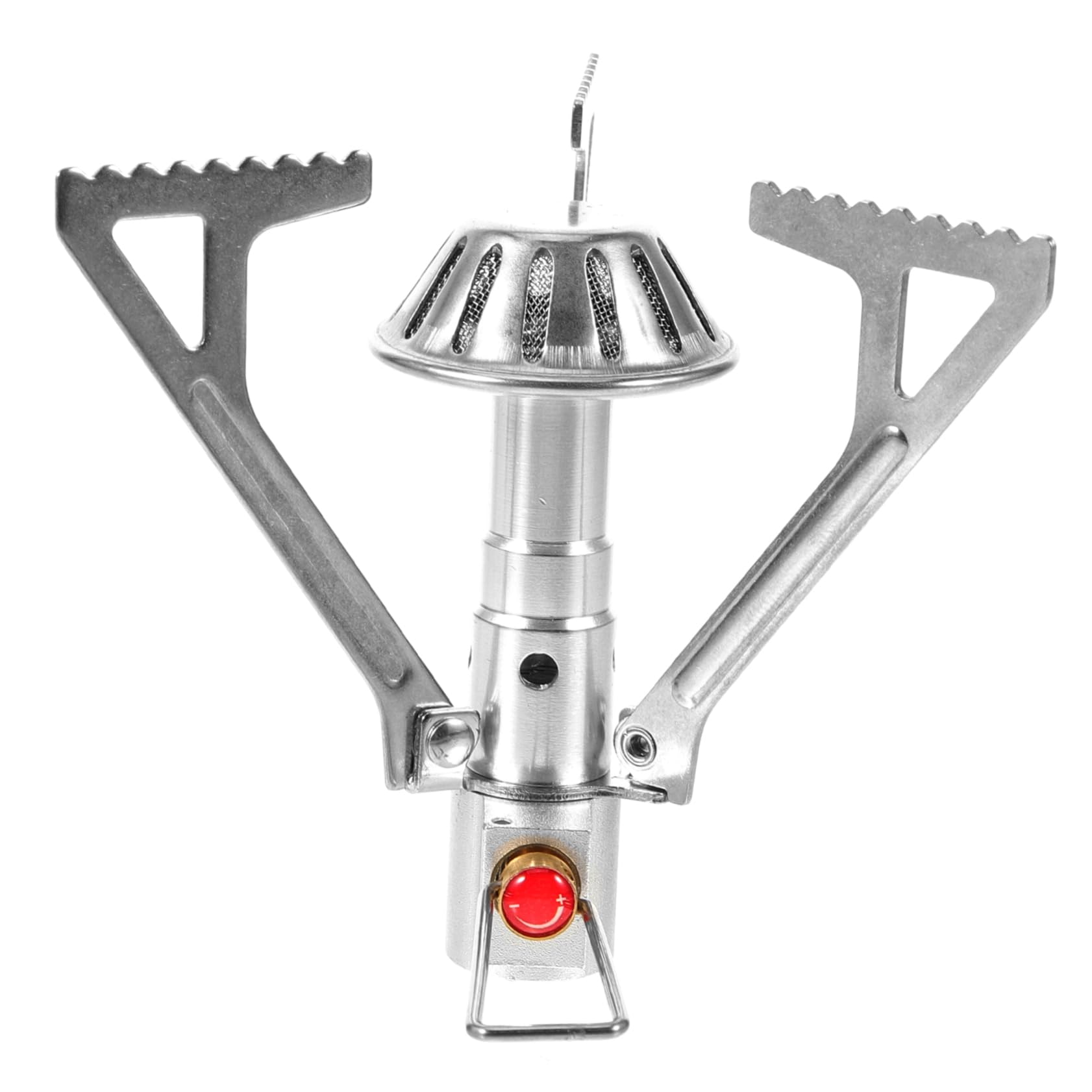Réchaud de camping à gaz iplusmile anti-encombrement en acier inoxydable durable