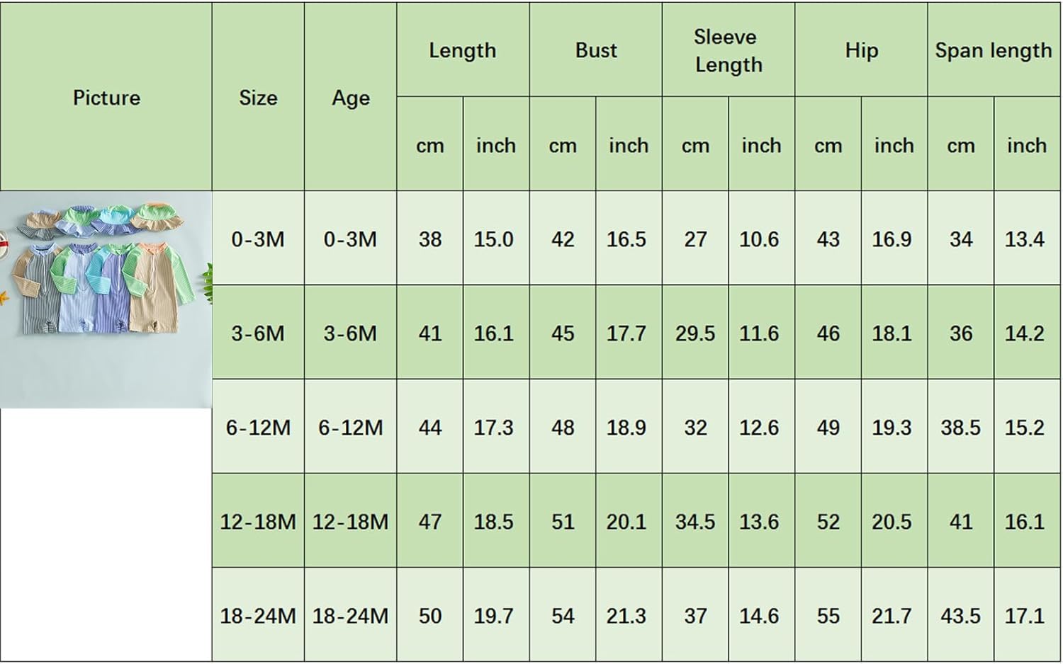 Toddler Baby Boys Seersucker Long Sleeve One Piece Rash Guard Swimsuit Zipper Bathing Suit Swimwear with Hat - Image 6