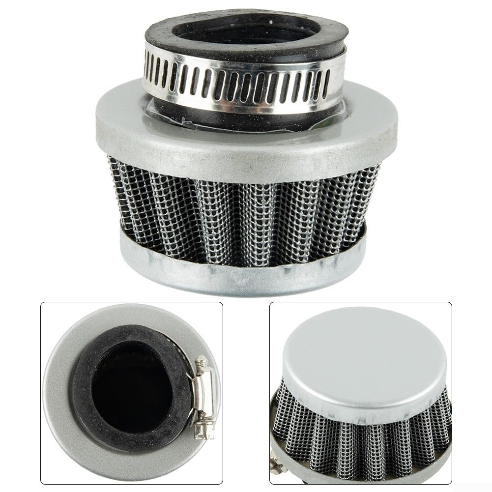 High Performance 28mm Air Cleaner Filter for Honda and For Suzuki Motorcycles, Washable and Practical for Improved Engine Performance
