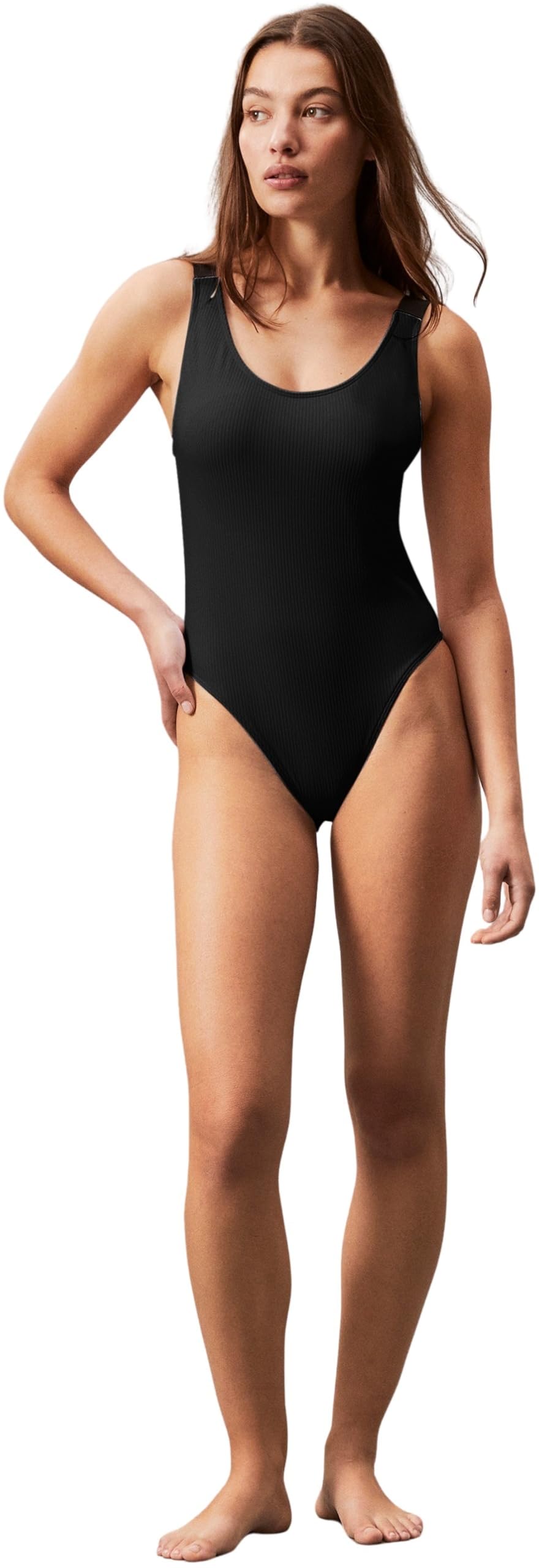 Calvin Klein Strój kąpielowy z wycięciem na plecach Kobiety Scoop Back One Piece-rp Lv00q62754