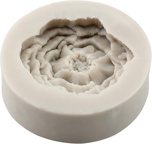 Miniatura 4 de MINFEIDMS Molde de silicona para fondant de flores de peonía 3D para decoración de pasteles, decoración de cupcakes, caramelo y goma de mascar de