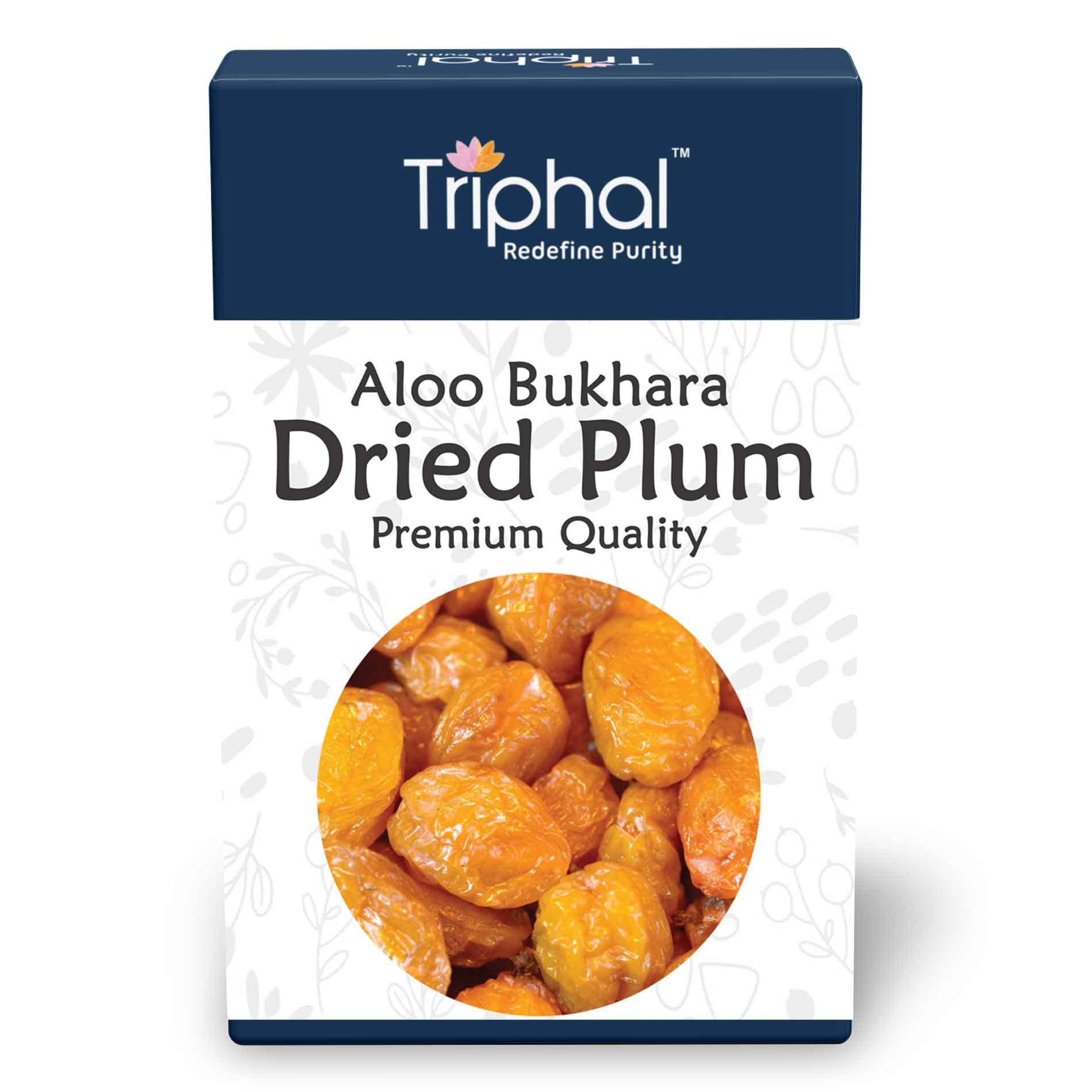 TRIPHAL Dried Plum/Aloo Bukhara - 800g | Premium Grade Alpakoda Pazham | Natural and Fresh Pack