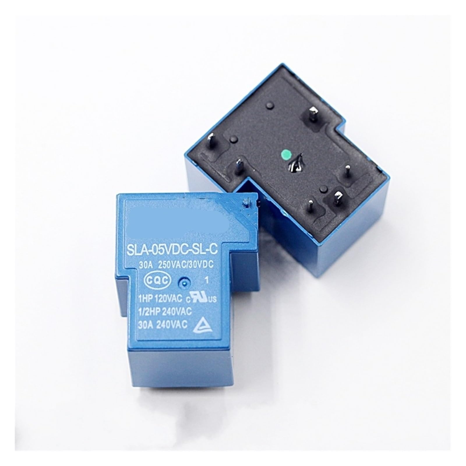 Relais électromécanique SLA-05VDC-SL-C 5V 30A à 6 broches pour commutation de puissance