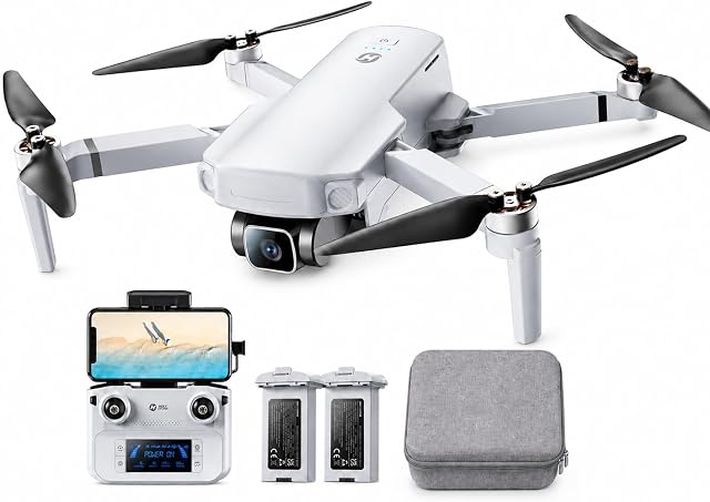 Holy Stone HS360D 4K UHD Camera Drone for Adults, Under 249g Foldable FPV RC Quadcopter with 80 Min Flight Time and 20,000 ft Long Range