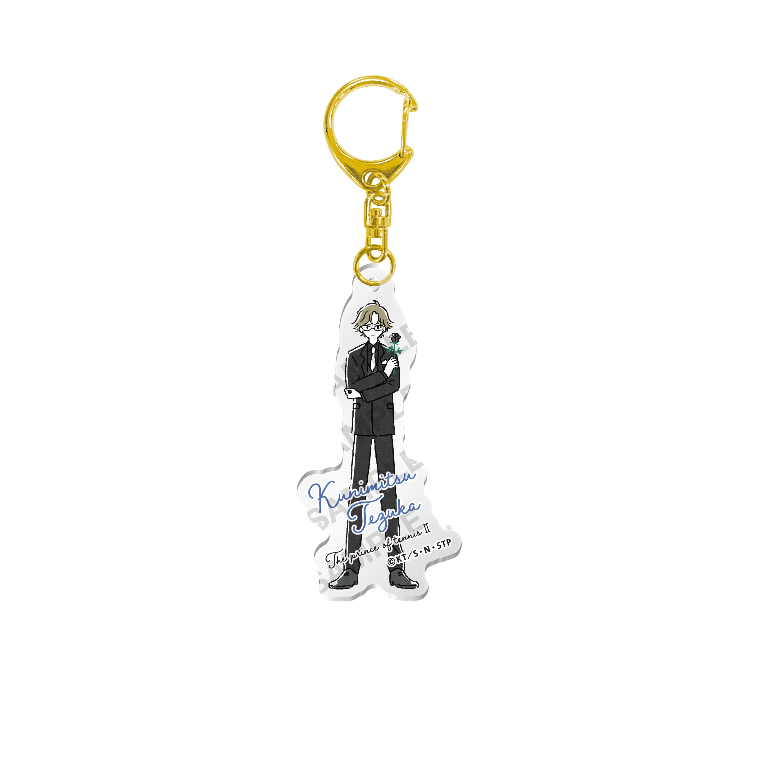 【希少】テニスの王子様 アクリルクリアタグ キーホルダー 原画展　手塚国光 Amazon.co.jp: 新テニスの王子様 [73 ブラホワ 手塚国光] ゆるスタ