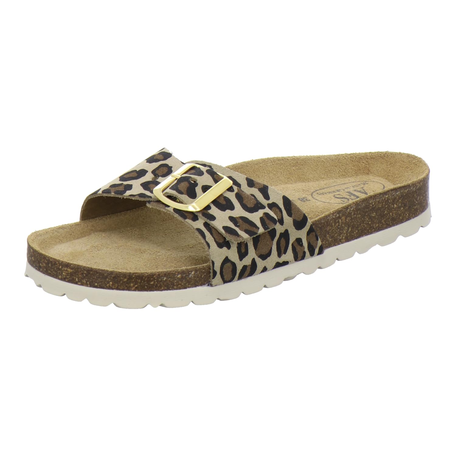 AFS-Schuhe 2112, modische Damen-Pantoletten, hochwertiges, echtes Leder, Made in Germany