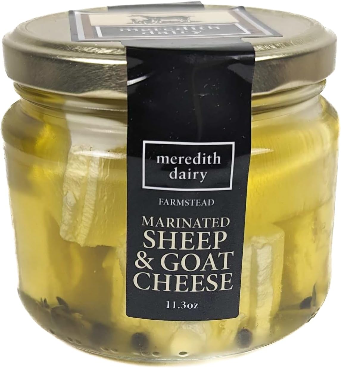 Meredith Dairy Marinated Sheep and Goat Cheese 11.3 oz (Pack of 2)