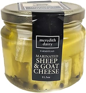 Meredith Dairy Marinated Sheep and Goat Cheese 11.3 oz (Pack of 3)