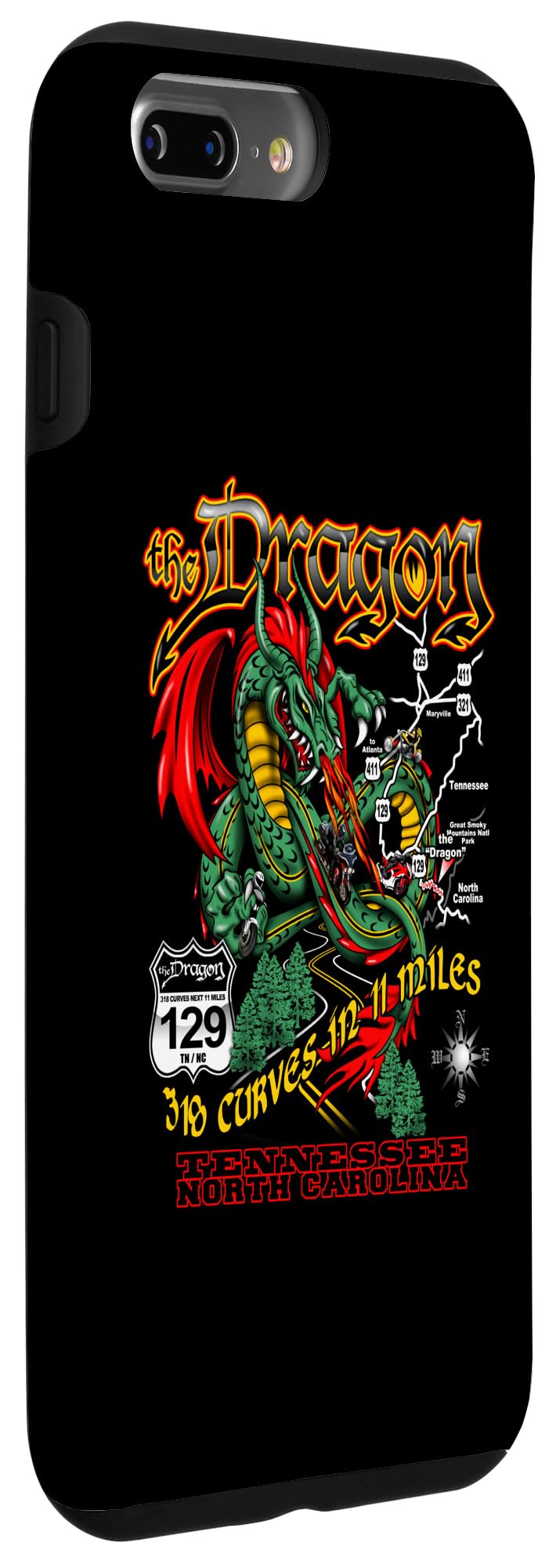 iPhone - iPhone8 n-doragon Cool Phone Case Fits iPhone 6 7 8 SE X XR 11 12 13 14 15 16