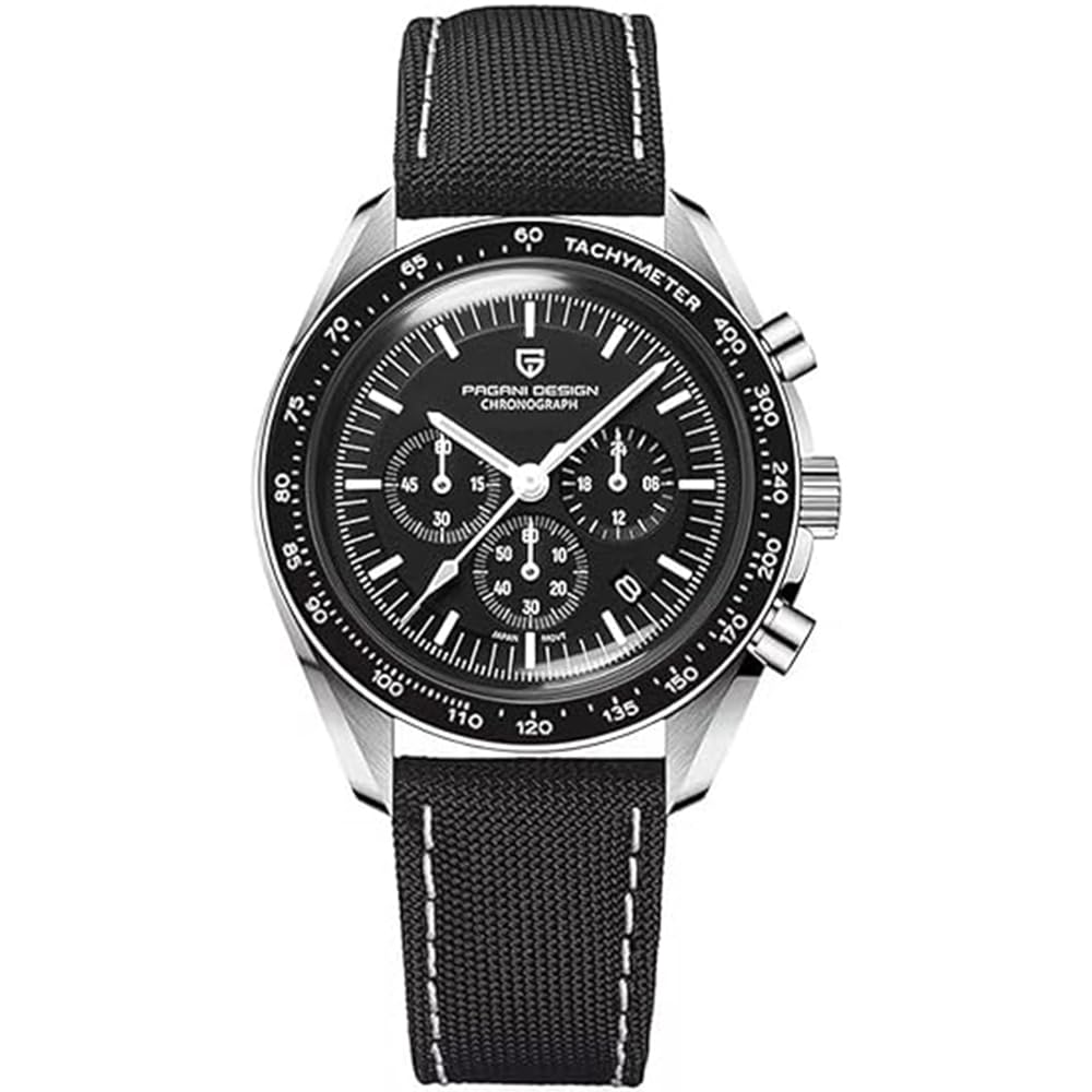 Pagani Design 1701 V3 Cronografo da uomo Quadrante al quarzo 40mm Movimento VK63 Orologio da uomo in acciaio inox a specchio zaffiro Orologio sportivo resistente all'acqua 100 metri