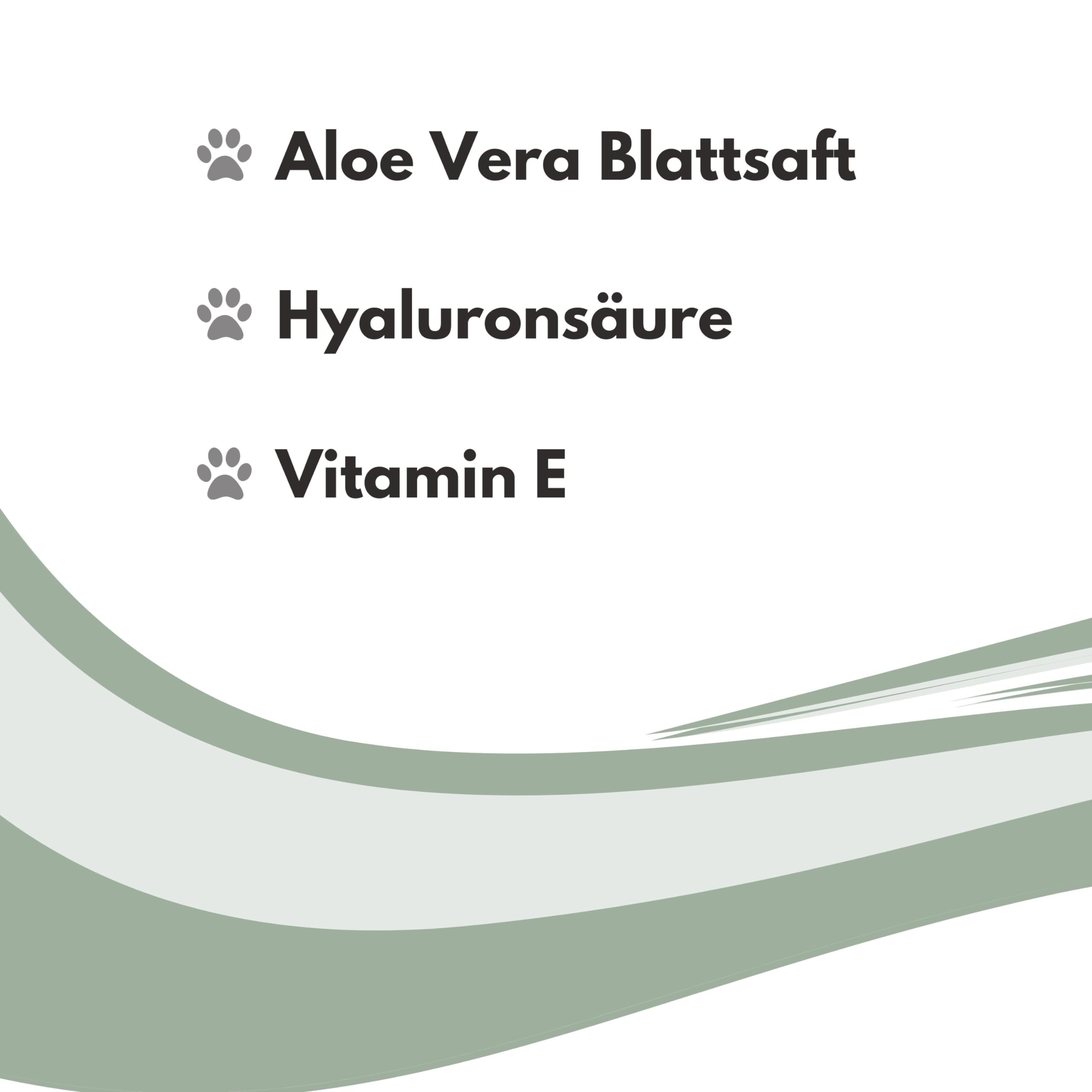 WAGS Hund Natürlicher Deodorant mit Aloe Vera, Vitamin E und Hyaluronsäure, Alkoholfrei für Welpen und Hunde, Entfernt schlechten Geruch, Babypuder-Duft 180ml