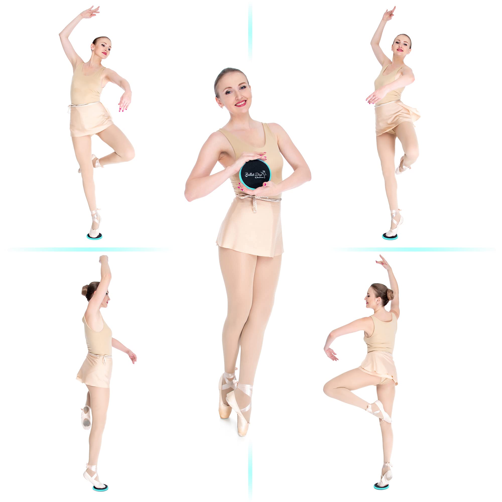 Draaiplanken voor dansers - 13,2 cm ballet pirouette schijf