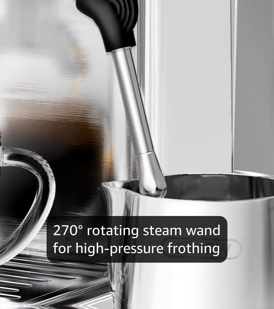 Amazon.com: HIBREW H10A - 58mm Espresso Machine, Stainless Steel