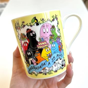 Amazon.co.jp: ノーブランド品バーバパパマグカップ35周年記念