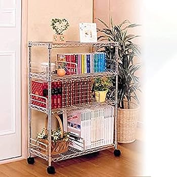 Amazon｜スチールラック スチールシェルフ 19mm ラック シェルフ 本棚