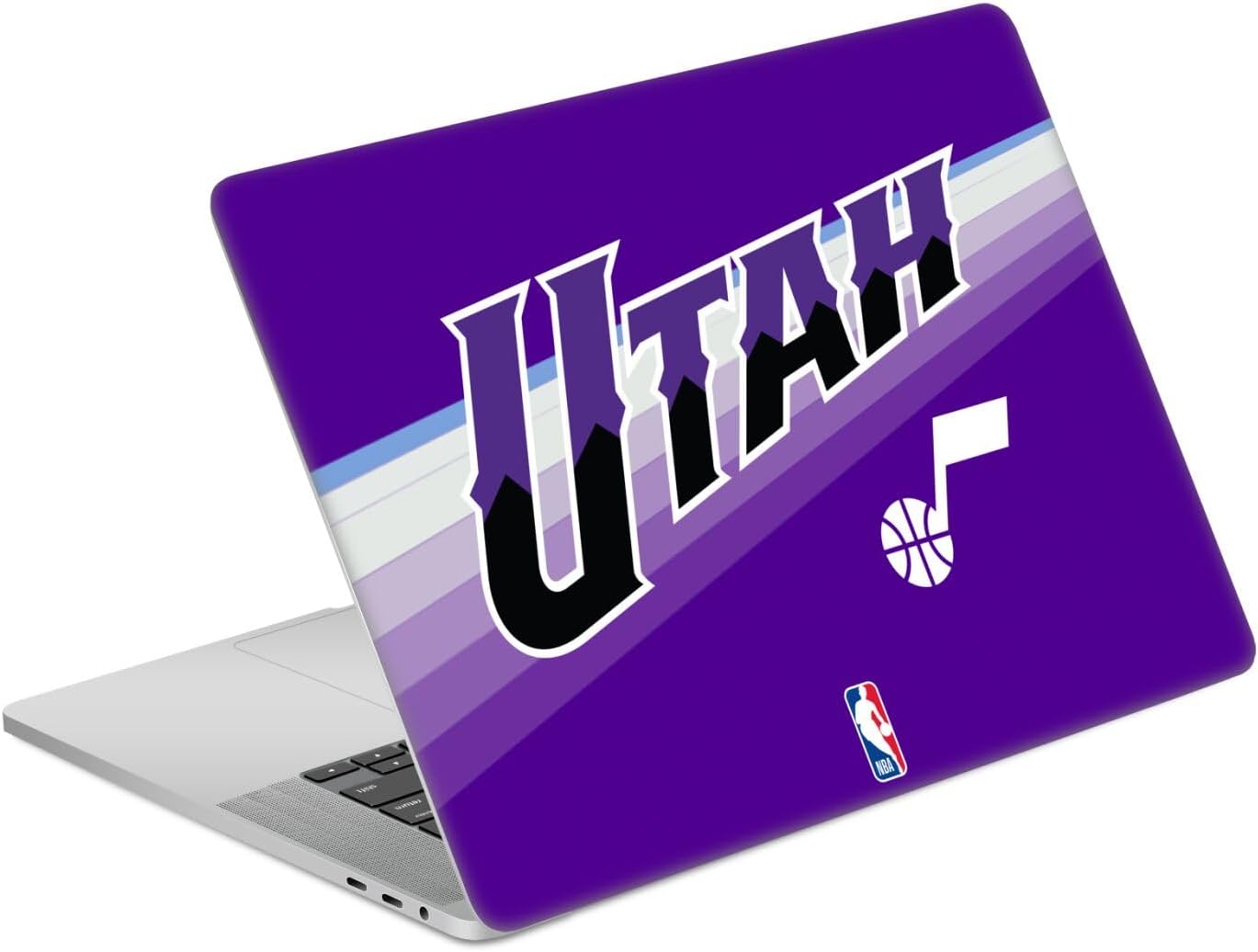 Head Case Designs Officially Licensed NBA Oversized Utah Jazz Logo Vinyl Sticker Skin Decal Cover Compatible with Apple MacBook Air 15" M2 2023