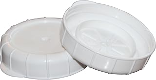 Glass Milk Bottle Caps - 12 Pack - 48mm (1.87 inch) Snap On Lids
