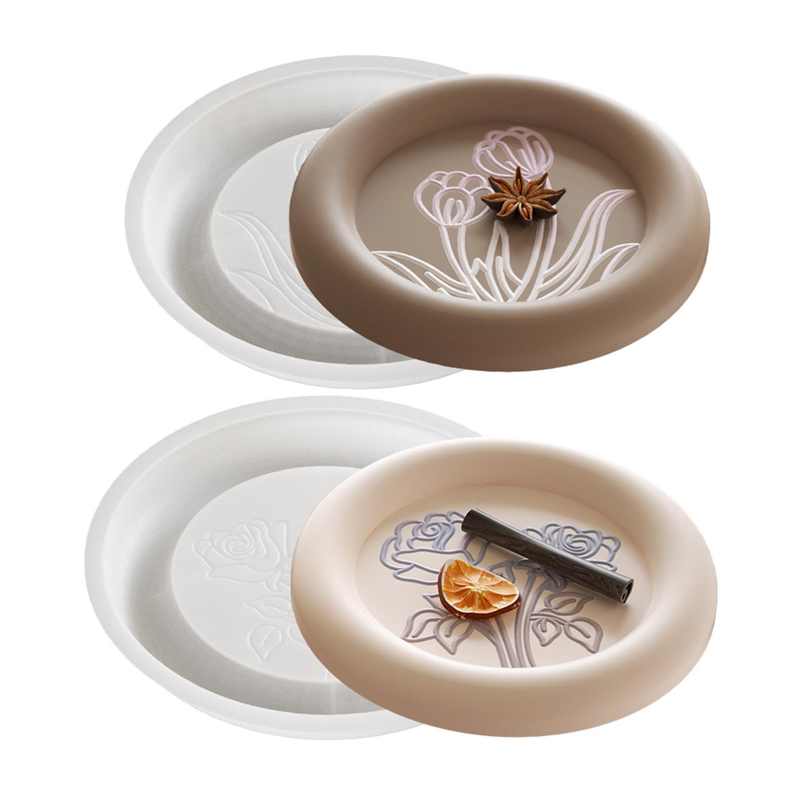 Moule en résine de silicone pour créer vos dessous de verre et objets de table