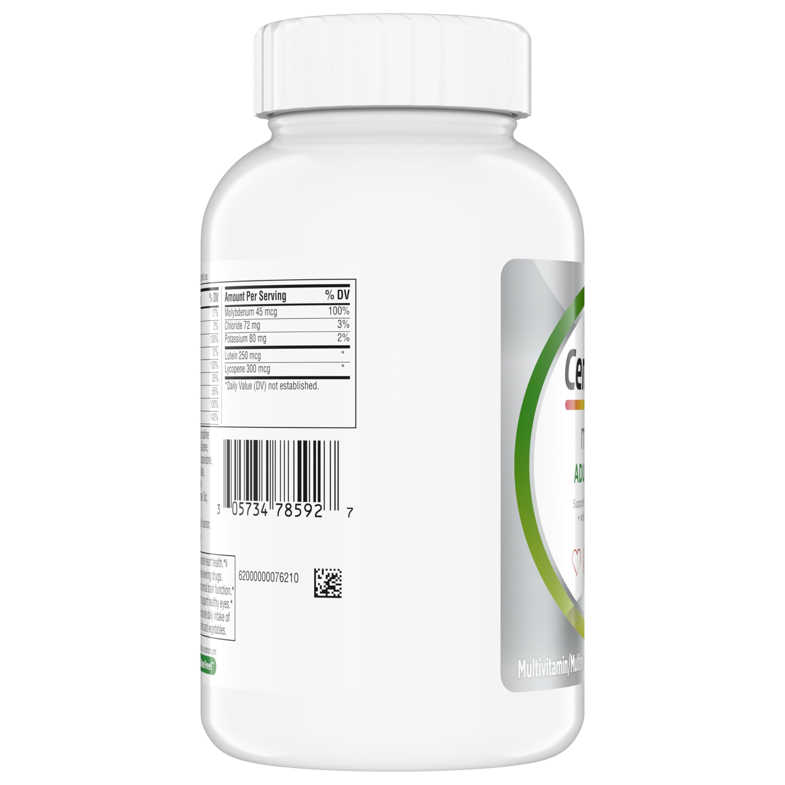 Centrum Minis Silver Multivitamin Tablet for Adults 50 Plus, Multimineral Supplement, Vitamin D3, B-Vitamins, Gluten Free, Non-GMO Ingredients, Supports Memory and Cognition in Older Adults - 320 Ct