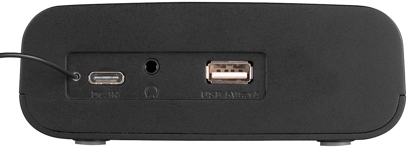 auvisio Radio-réveil FM/Dab+ avec Fonction Bluetooth 5.2