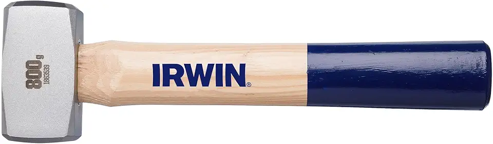 IRWIN Martelo Marreta de Demolição 1863539LA, Oitavada 800g, Cabo de Madeira