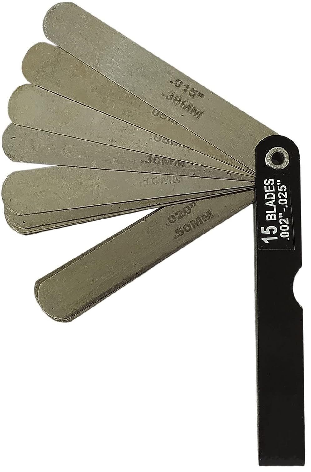 See full amazon price history chart for Inditrust New Feeler Gauge marking Gauge (15 Blades) Inditrust New Feeler Gauge marking Gauge (15 Blades) (B0CFLZ8SBD) Amazon Price History, Amazon Price Tracker