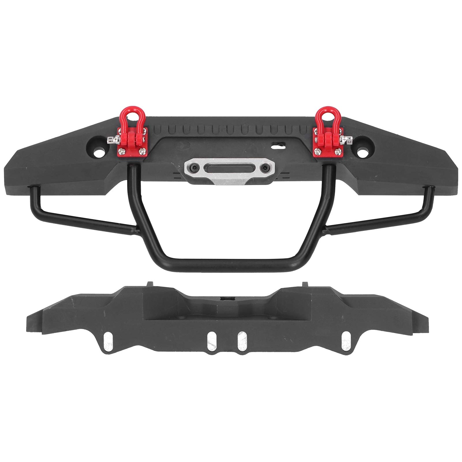 Accessori per auto RC, paraurti anteriore anteriore modello auto, con kit luci LED per SCX10 III AXI232027 TRX4 90046 Climbing Car 1/10 Simulazione per uso generale