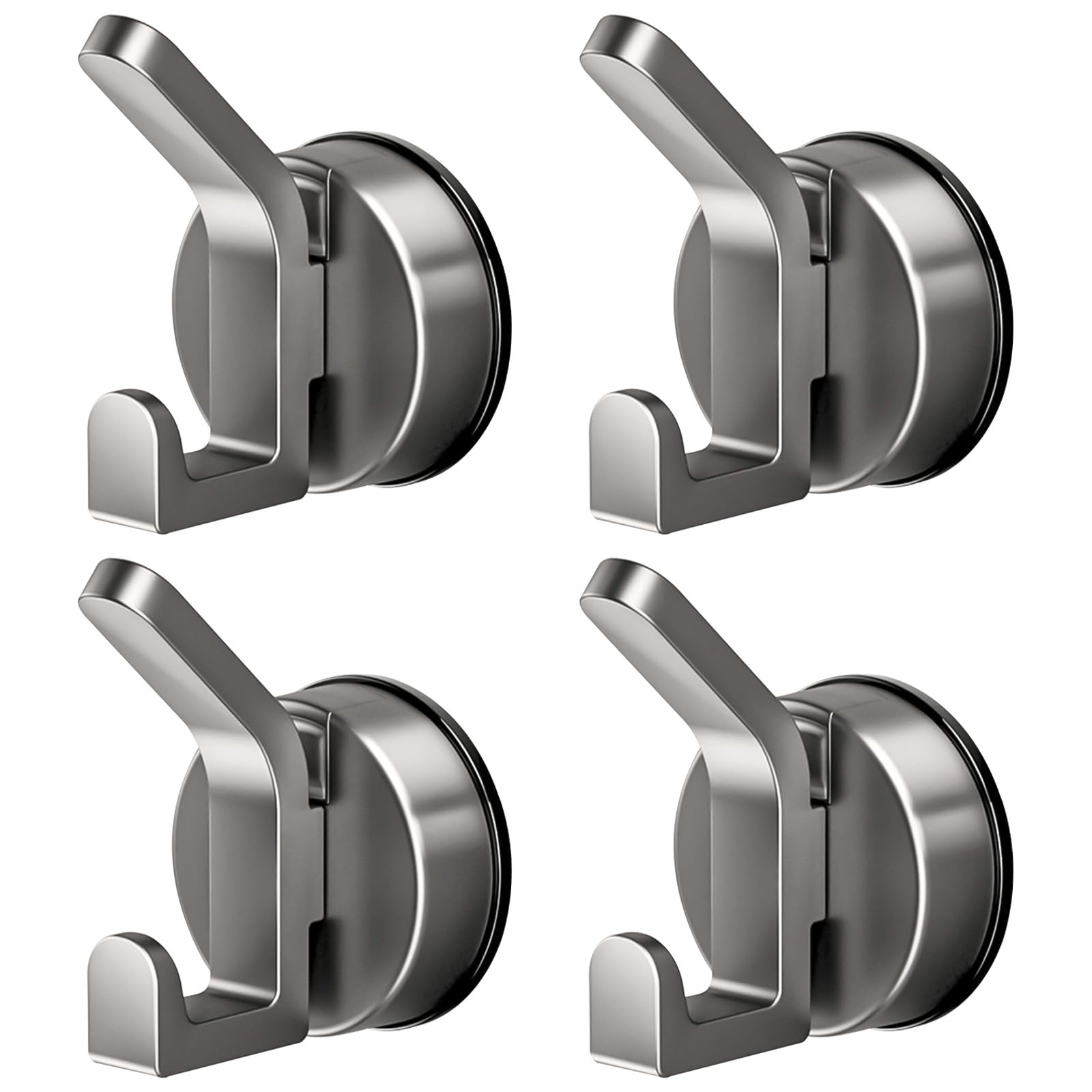 anyuan boy 4 Piezas Ganchos Ventosa,Cocina Colgador De Pared Sin Taladro Gancho Ventosa para Toalla Colgador Ventosas para Baño Ducha Cocina