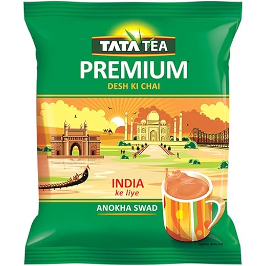 Tata Tea Premium Desh Ki Chai, Unique Blend Crafted For Chai Lovers Across India, Black Tea, Loose Leaves,250 gram, masala
