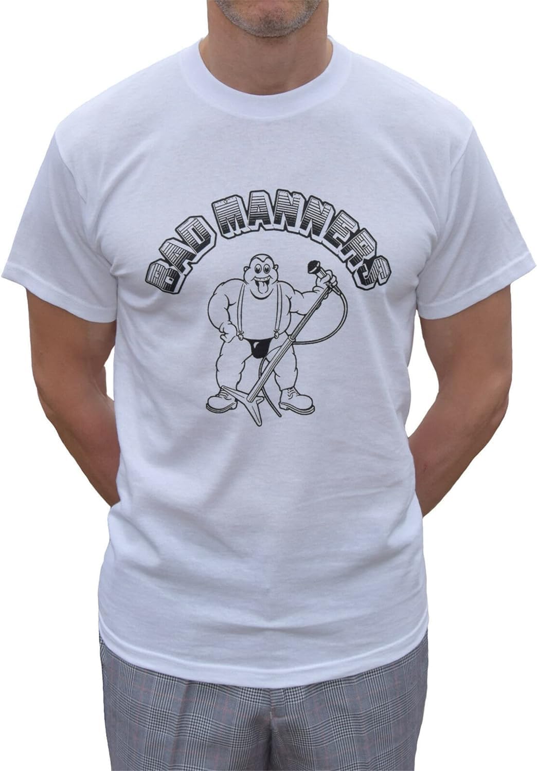 sukanosi Bad Manners T Shirt SKA Skinhead The Specials Madness White Mens