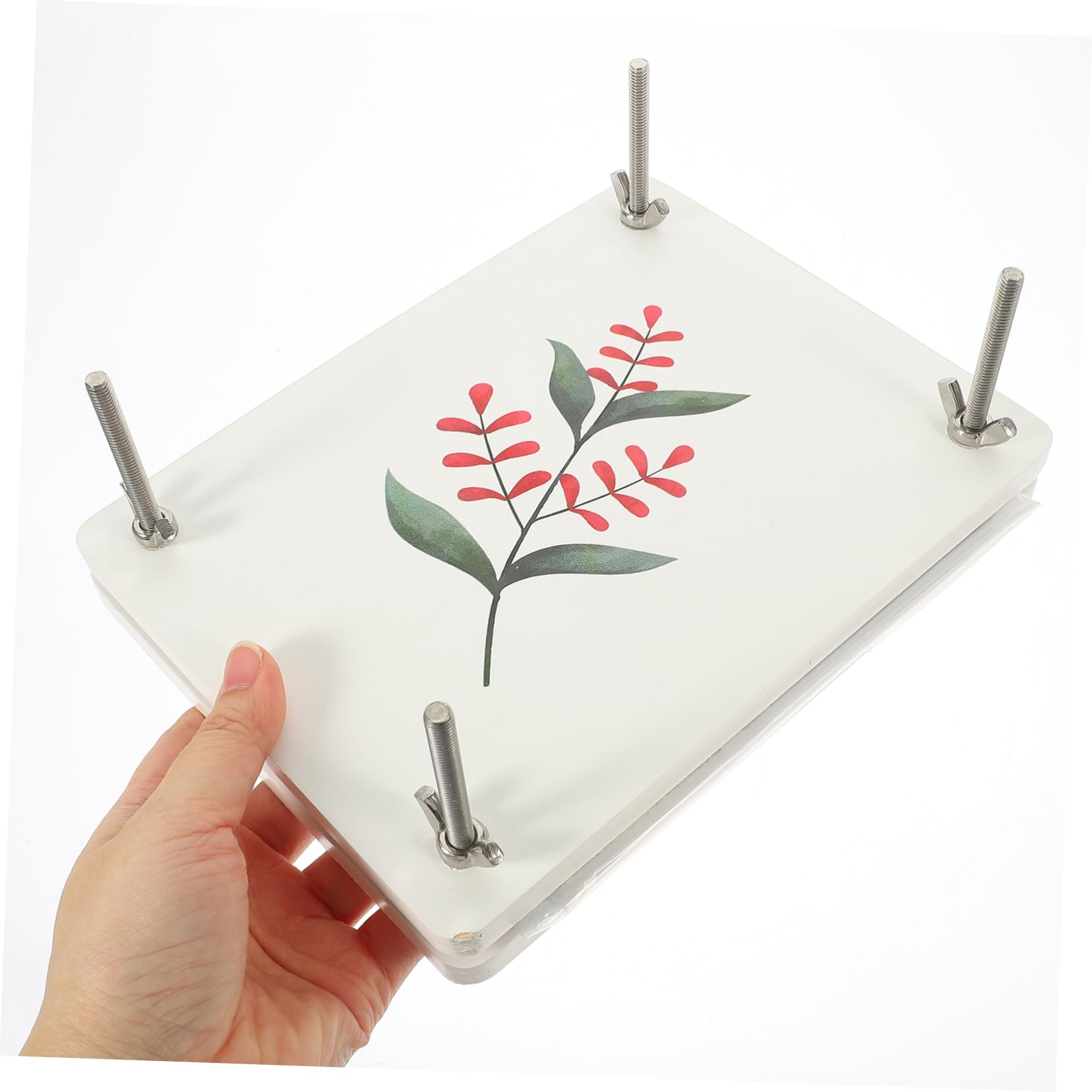 Kit De Presse à Fleurs En Bois – Outil De Séchage Pour Plantes Et Spécimens, Format 21x16 Cm