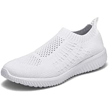 TIOSEBON Women's Slip On Trainers Lightweight Road Running Shoes Breathable Mesh Walking Sneakers